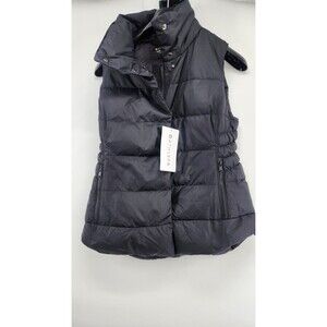 Athleta XS Small Downtown Puffer Vest Black NWT! #659190